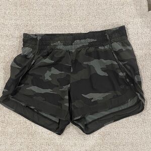 Athleta Camo Green Shorts